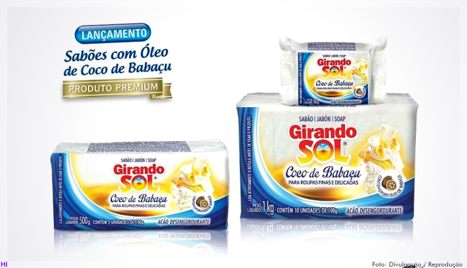Nova linha de sabões da Girando Sol