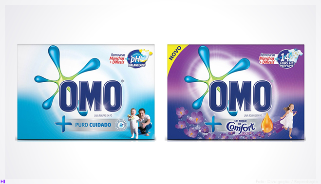 Unilever amplia portfólio de Omo com dois lançamentos