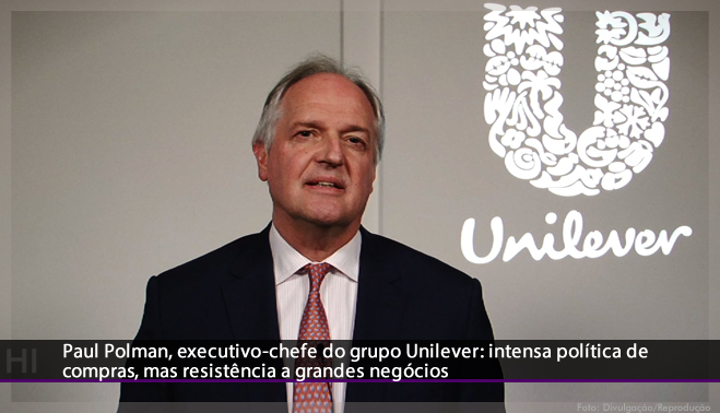Unilever acelera ritmo em maratona de aquisições