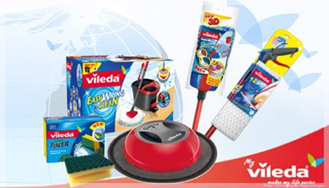 Marca Vileda chega ao Brasil
