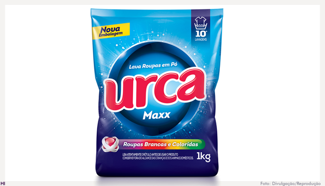 URCA relança sua linha de sabão em pó
