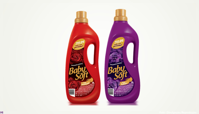 Nova linha de amaciantes Baby Soft aposta em fragrâncias envolventes