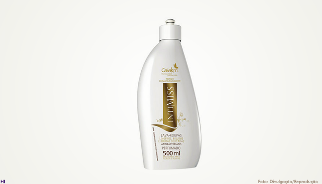 Casa KM lança lava-roupas líquido Intimiss