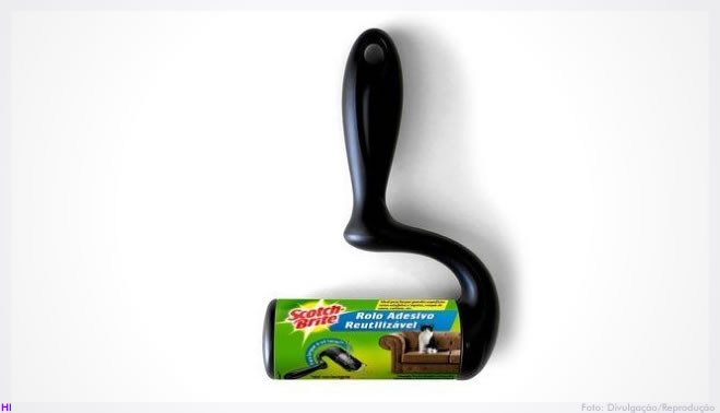 Scotch-Brite lança rolo adesivo reutilizável para remover pelos e poeira