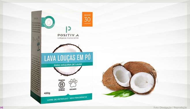 Sabão para lava-louças da Positiv.A: opção ecológica para sua máquina