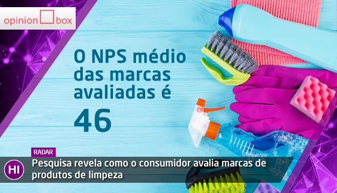 Pesquisa revela como o consumidor avalia marcas de produtos de limpeza