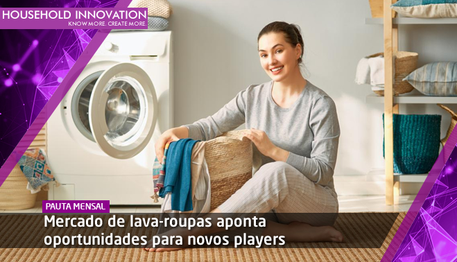 Mercado de lava-roupas aponta oportunidades para novos players