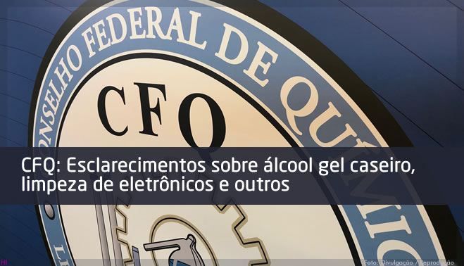 Esclarecimentos sobre álcool gel caseiro, limpeza de eletrônicos e outros