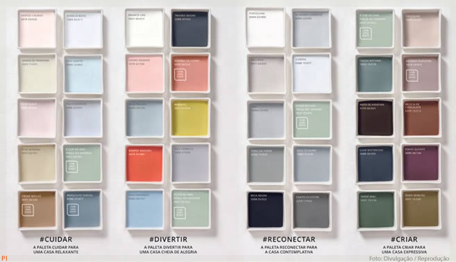 Tendências de cores com energia e significado para inspirar home office