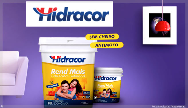 Hidracor é a segunda marca de tinta mais lembrada no nordeste