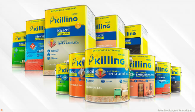 Tintas Killing é apoiadora da Live do Bem do Grupo Samba Tri