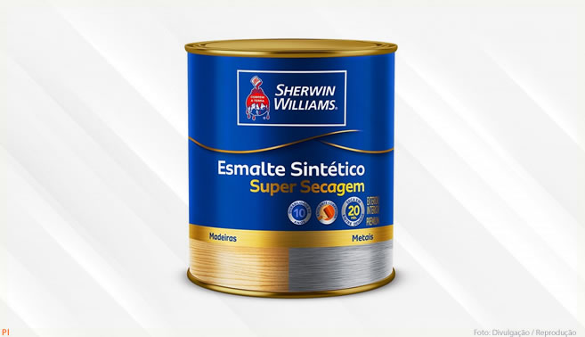 Sherwin-Williams lança esmalte sintético de secagem rápida