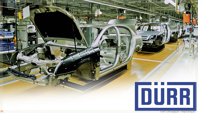 Dürr revoluciona o layout de fabricação para as linhas de pintura