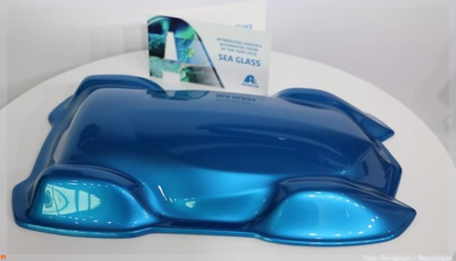 Sea Glass, a Cor do Ano 2020 da Axalta, chama a atenção com a eletrizante Chroma